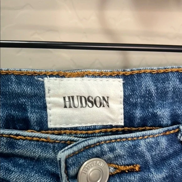 Hudson Jeans Girls Women’s Blue Distressed Skinny Stretchy Comfy Slim Vintage - Picture 5 of 14